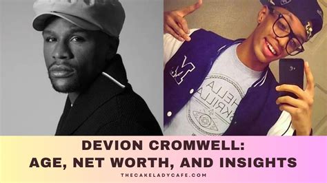 devion cromwell|Devion Cromwell: The Life Of Floyd Mayweather Jr.s Son